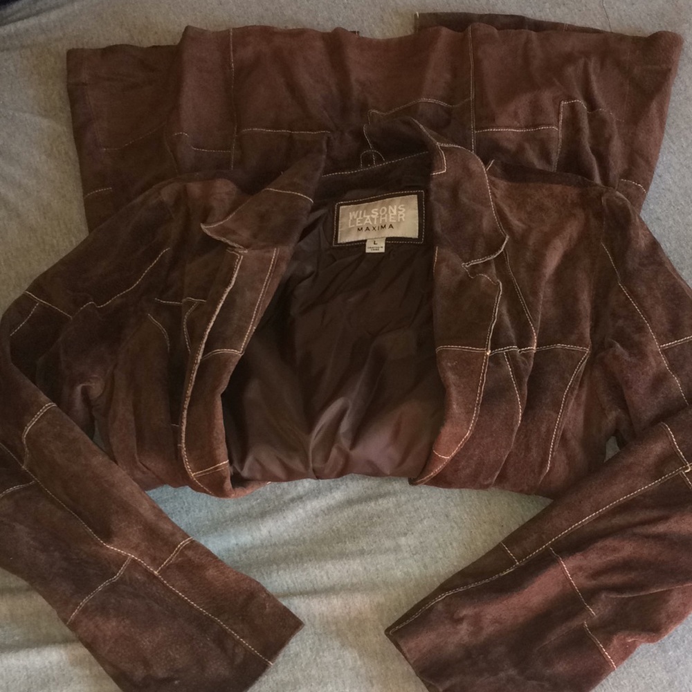 Authentic Leather Trench coat - Picture 4 of 7